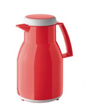 1 Liter Isolierkanne, Modell Wash, Farbe: Rot, Hersteller Helios