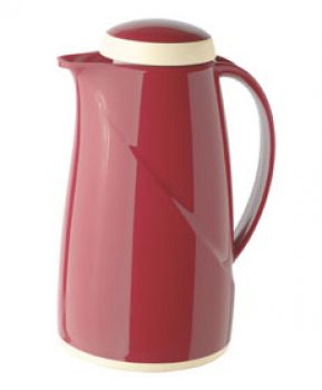 1 Liter Isolierkanne, Modell Wave, Farbe: Rot, Hersteller Helios